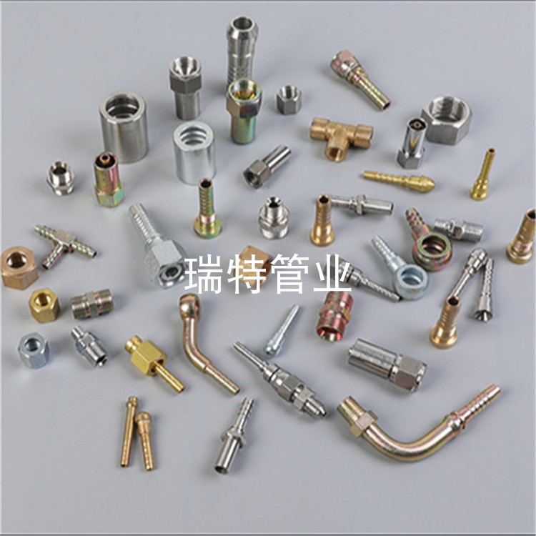 Teflon Preparation tube buckle pressure joint stainless pressure joint Pike hydraulic leather tube connector-Taobao