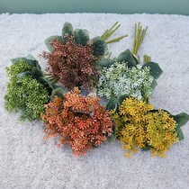 Handbook flower bouquet wedding bouquet road guide flower wall decoration fake flower arrangement material DIY crafts