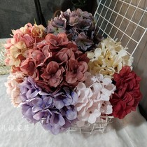 Single branch old British Hydrangea wedding road introduction decoration simulation Flower home decoration fake flower European flower table flower