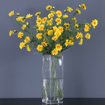 Simulation clove chrysanthemum home decoration fake flower small chrysanthemum wedding photography props venue layout silk flower flower art