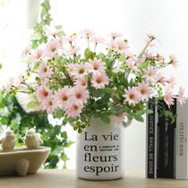 (Literature) Simulation flower daisies fake flower daisy home decoration pastoral flower fence flower flower