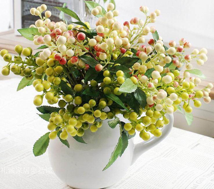 (Courtesy) emulation 2-fork berries blueberry fruit seed Fat fruits and fruity Sbean sunshine berries Home décor