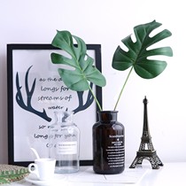 Hand turtle backleaf turtle backbamboo green plant decorated false leaf leaf plug leaf manufacturer