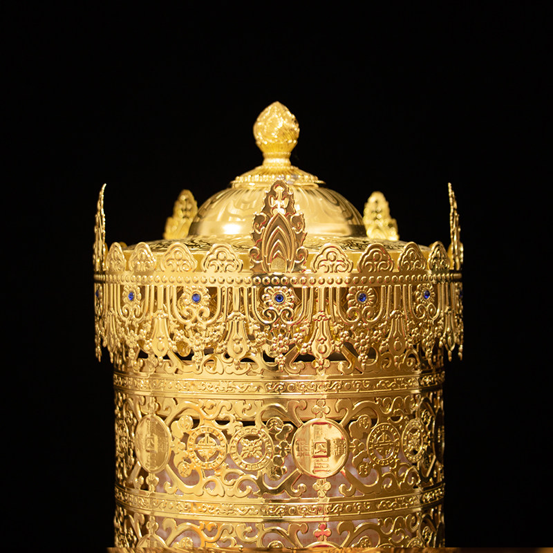 Spot Dondosphincter Law building Full copper plug-in home electric transvia wheel warp cylinder opening swing piece