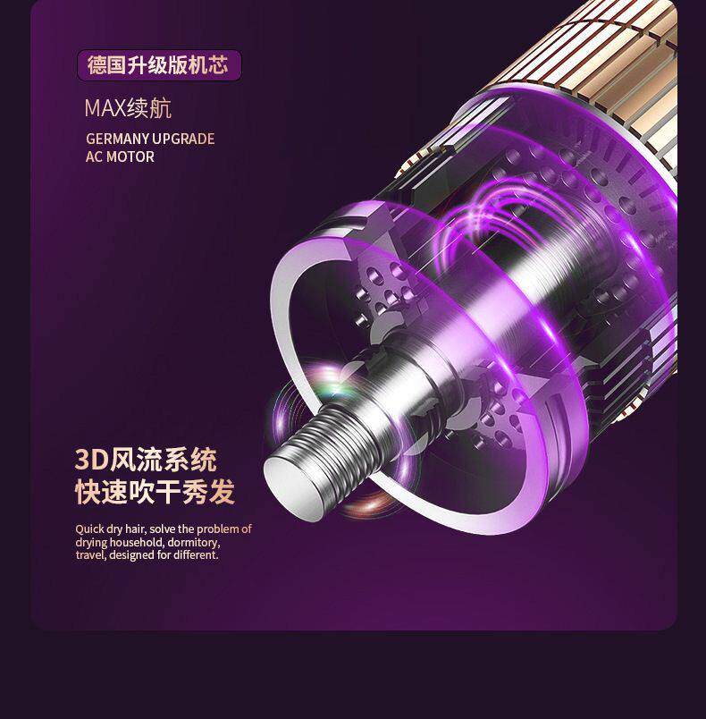 Новогодний подарок hair dryer household student dormitory hair dryer high power