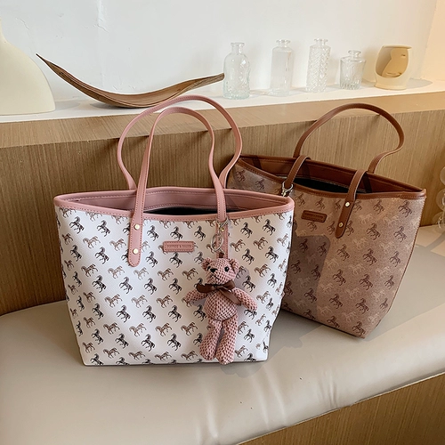 Сумка через плечо, брендовая сумка на одно плечо, вместительный и большой шоппер, 2020