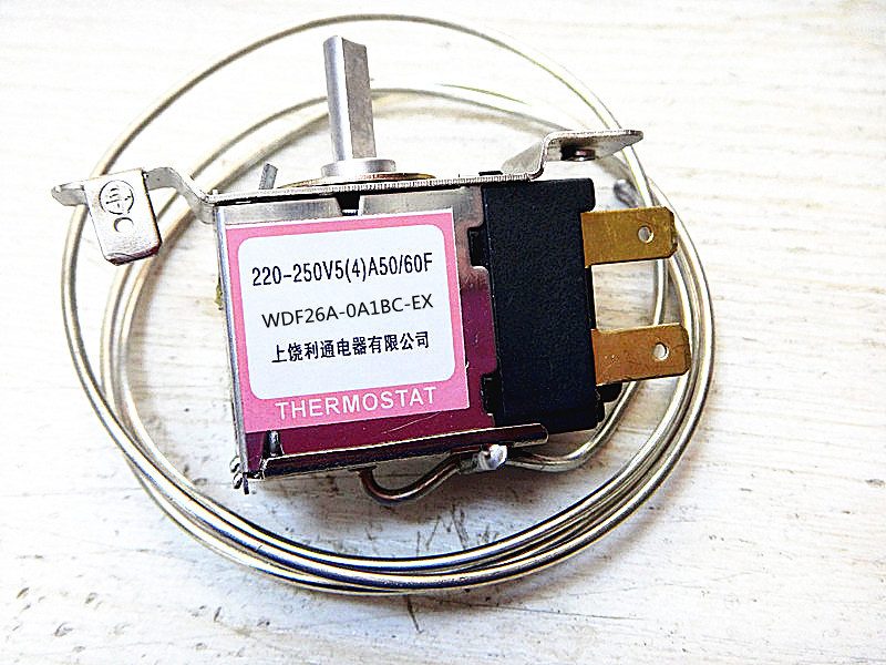 Refrigerator WDF26A-0A0BC-EX temperature controller two side installation two pin freezer temperature control 45cm-3 meters