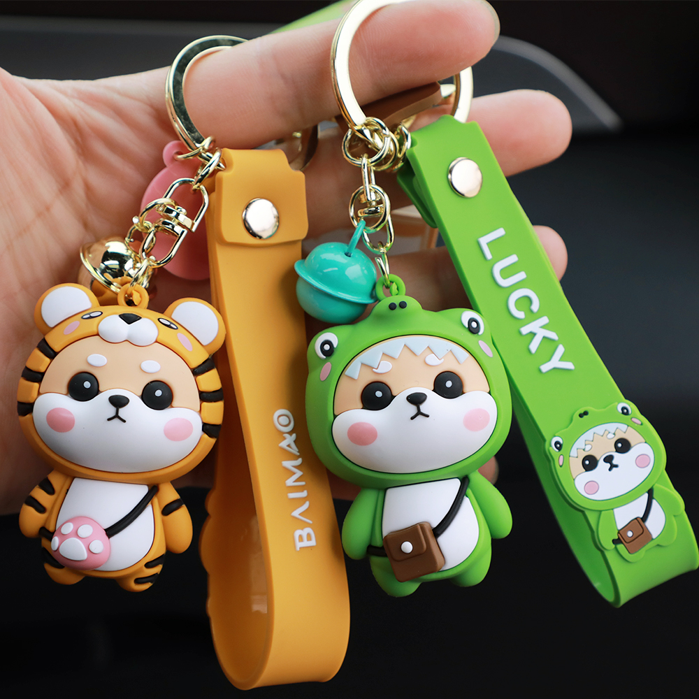 Annie baby car key chain cute cartoon key pendant schoolbag pendant car key pendant pendant female