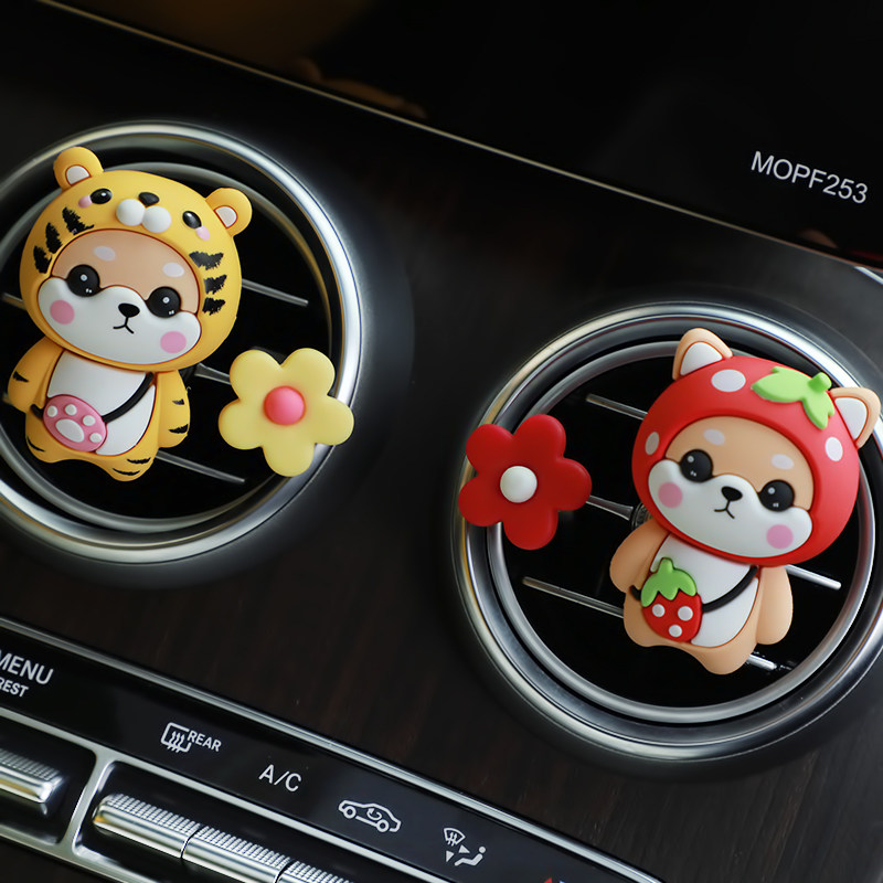 Chai Dog Car Empty Callout Wind scent clip Tiger on-board incense Incense Stick in the car Decorative Pendulum of the Decorative Pendulum