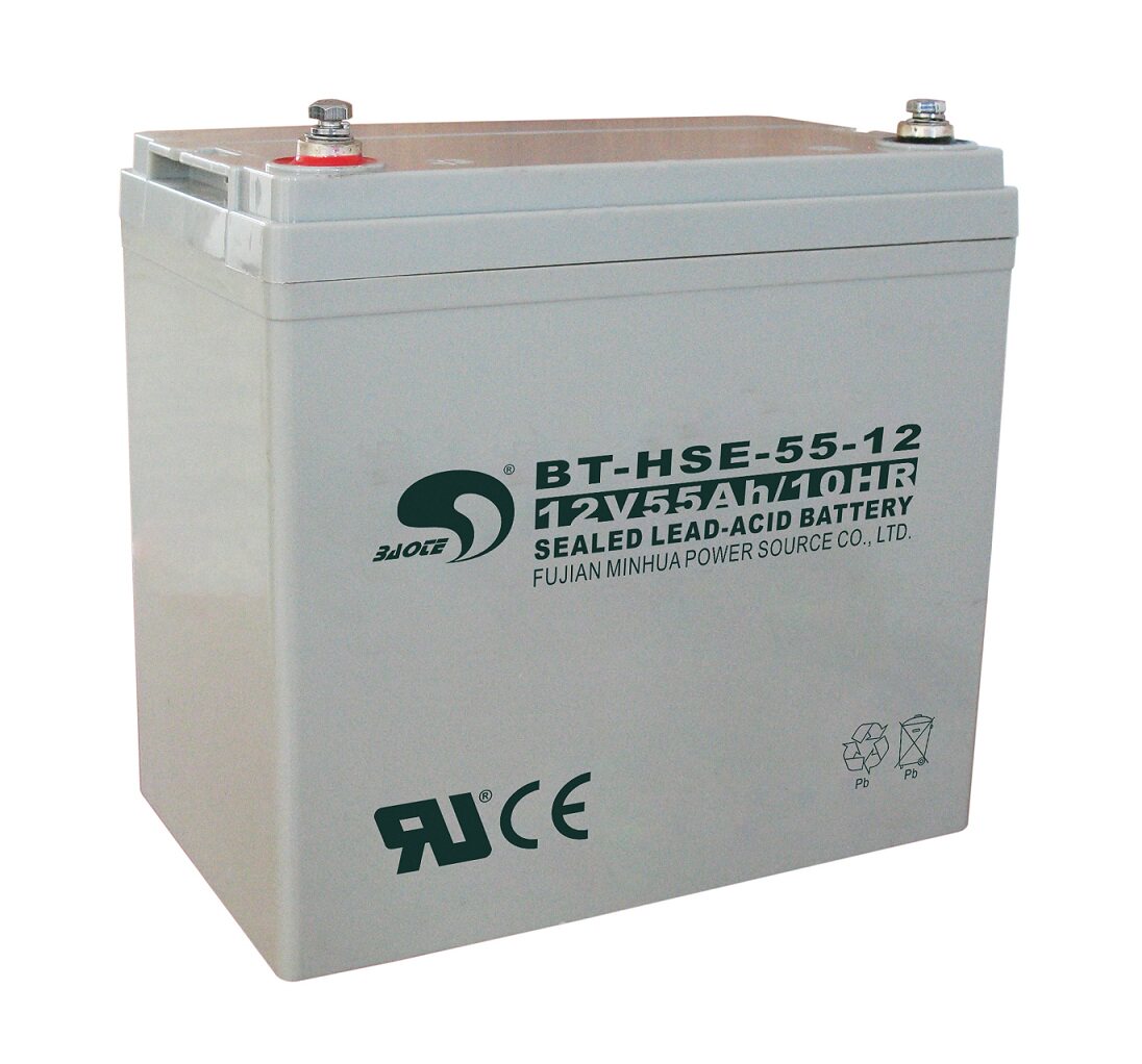 Sett BT-HSE-55-12 (12V55AH) special AGM energy storage lead-acid storage battery for solar wind energy