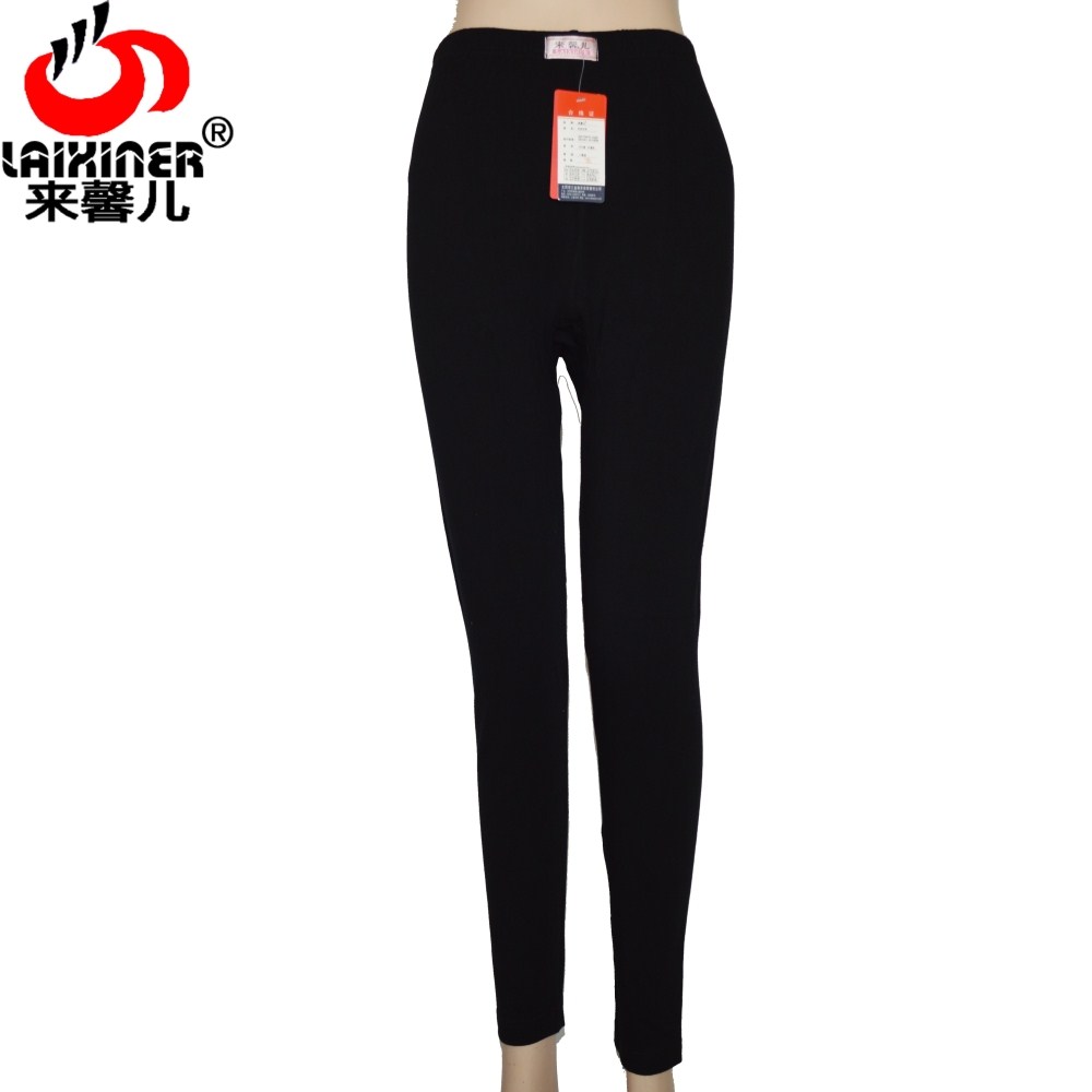 Ba mảnh Lady Xiner bông lycra eo cao quần sửa chữa bông mùa thu đơn mảnh quần 1588.