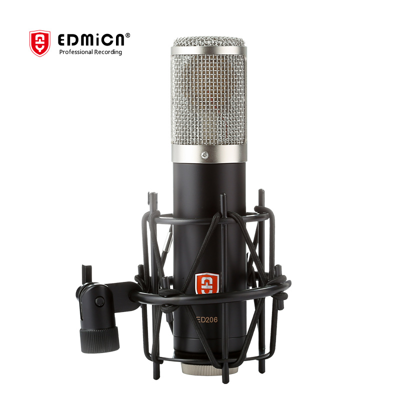 (Haoran Audio) EDMiCN Original Feile ED206 Large Diaphragm Condenser Microphone Recording Microphone Computer K