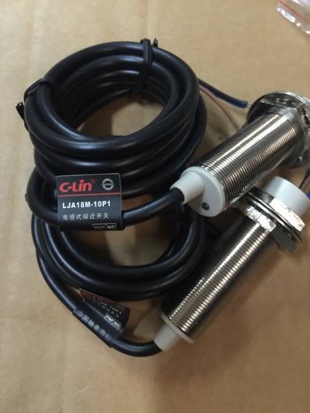 C-Lin Hingling close to switch Long round column type inductance type LJA18M-10P1 DC6-36V often open spot