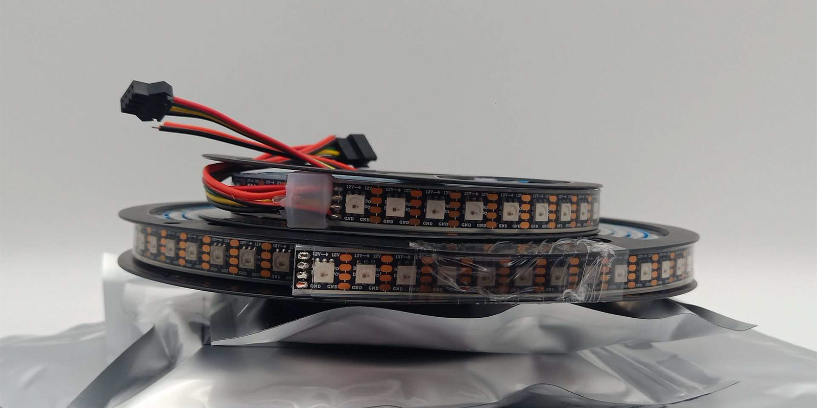 High Density! IP68 WS2815 96leds/m Addressable Led Strips