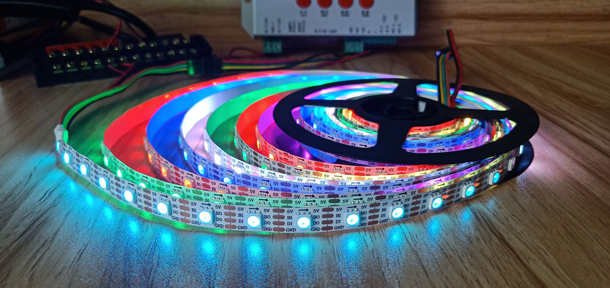 Double SPI WS2813 Digital Led Strips