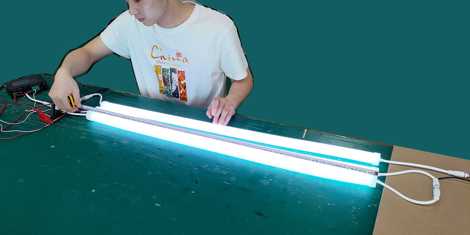 360度发光效果示意图