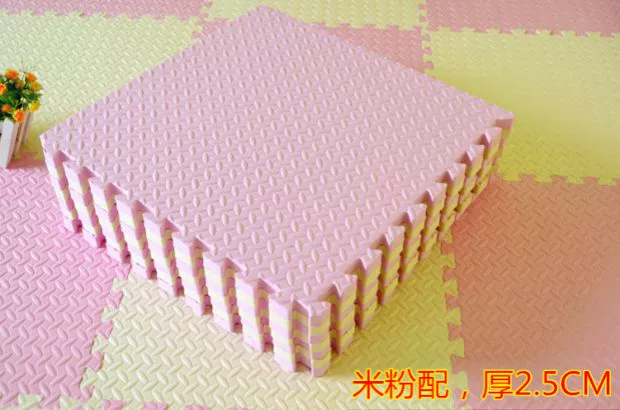 Bọt sàn thảm phòng ngủ nhà khách phòng khách trẻ em bò thảm mat sàn khâu khâu mat thảm câu đố - Thảm sàn xốp trải sàn 60x60