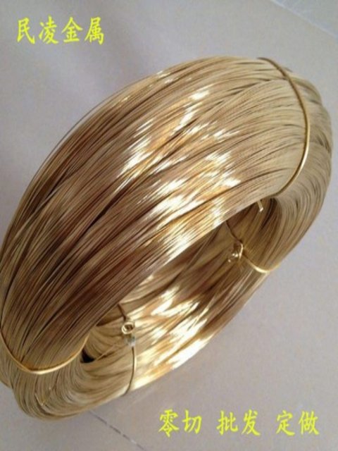 H62 Brass Wire, Brass Line, Copper Wire, Environmentally Friendly Copper Wire 0.3mm 0.5mm 0.8mm 1mm 1.5mm 2mm