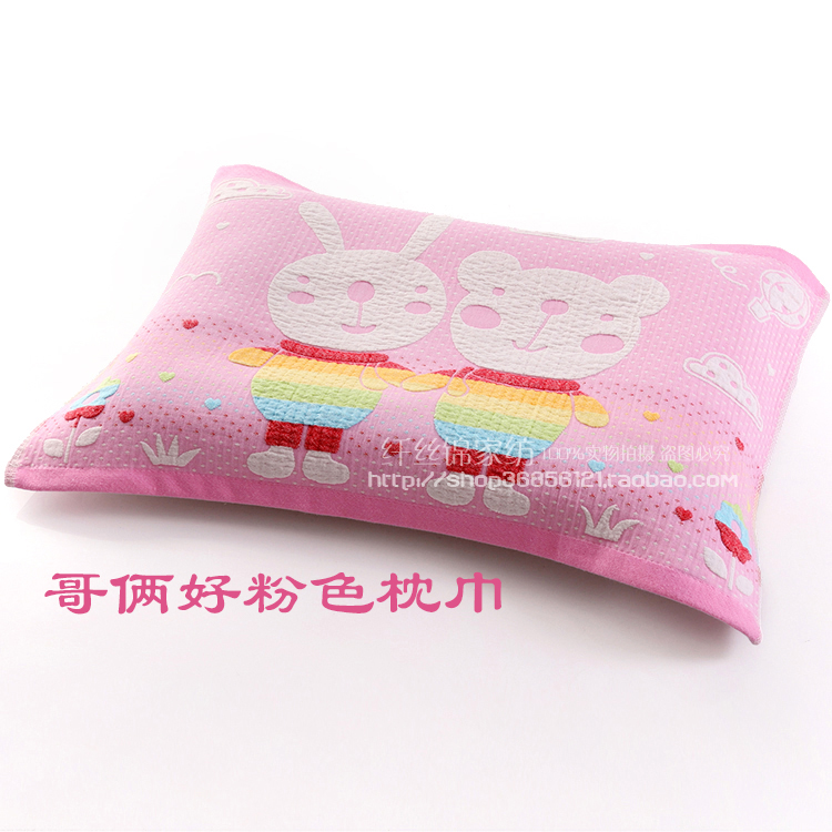 bốn đứa con lớn gối bông gạc sinh viên phim hoạt hình miễn phí vận chuyển một cặp váy làm gối 40X60 - Khăn gối vỏ gối anime