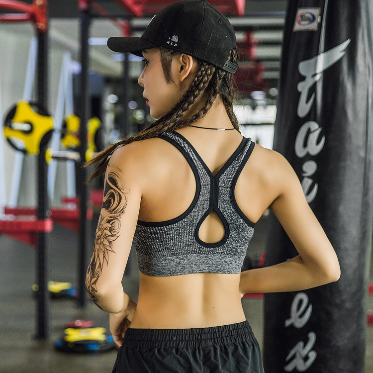 Mới yoga cường độ cao chống sốc thể thao làm đẹp trở lại đồ lót nữ tập thể dục áo ngực chạy áo ngực tập hợp áo ngực áo tập gym nữ