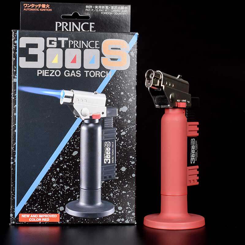 Japan Original Imported Prince Prince Cigar Lighter Straight Flush Windproof Multipurpose Outdoor Spray Gun Desktop