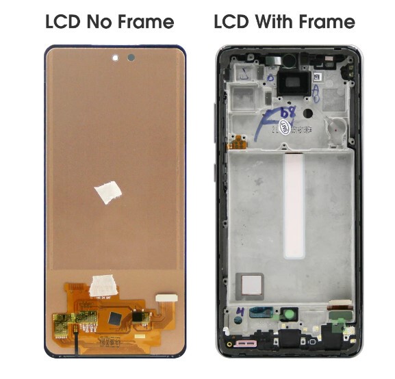 Suitable for Samsung A52 A525/A52 5g A526 F Lcd Display Screen Assembly with Frame
