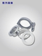Sanitary grade 316L stainless steel quick load clamp joint set quick load joint chuck end snap tube silicone