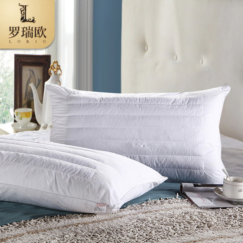 Hotel bedding pillow single pillow core student adult neck pillow home comfortable buckwheat pillow 1 pair 2