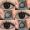 Burst black sugar 14.5mm (new product in March, retro iris large diameter mixed blood dilation effect)