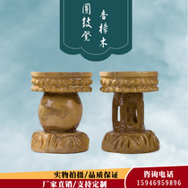 Natural solid wood root carved stool tree root stool hollow drum stool fragrant camphor wood stool changing shoes stool dressing stool