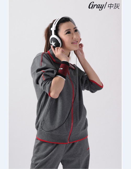 Bộ đồ thể thao trung niên mùa xuân và mùa thu trung niên phù hợp với phụ nữ cotton giản dị mẹ tải kích thước lớn đồ thể thao buổi sáng lỏng lẻo - Thể thao sau bộ adidas nam mùa hè