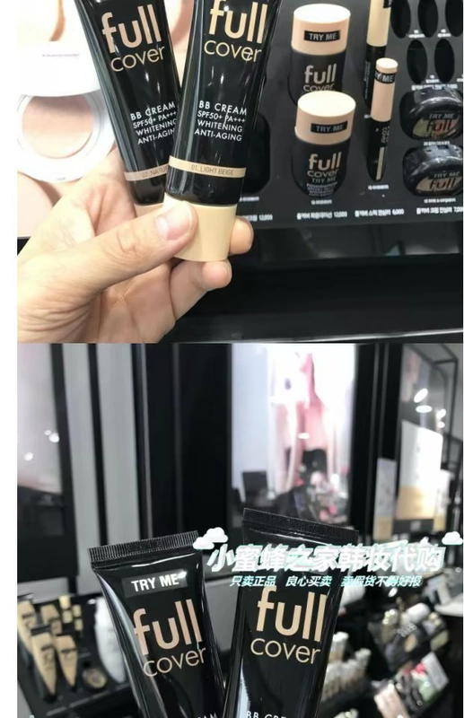 17 New Amore Full Cover All Weather Moisturising Makeup Makeup Kem che khuyết điểm Strong BB Cream Foundation 50ml
