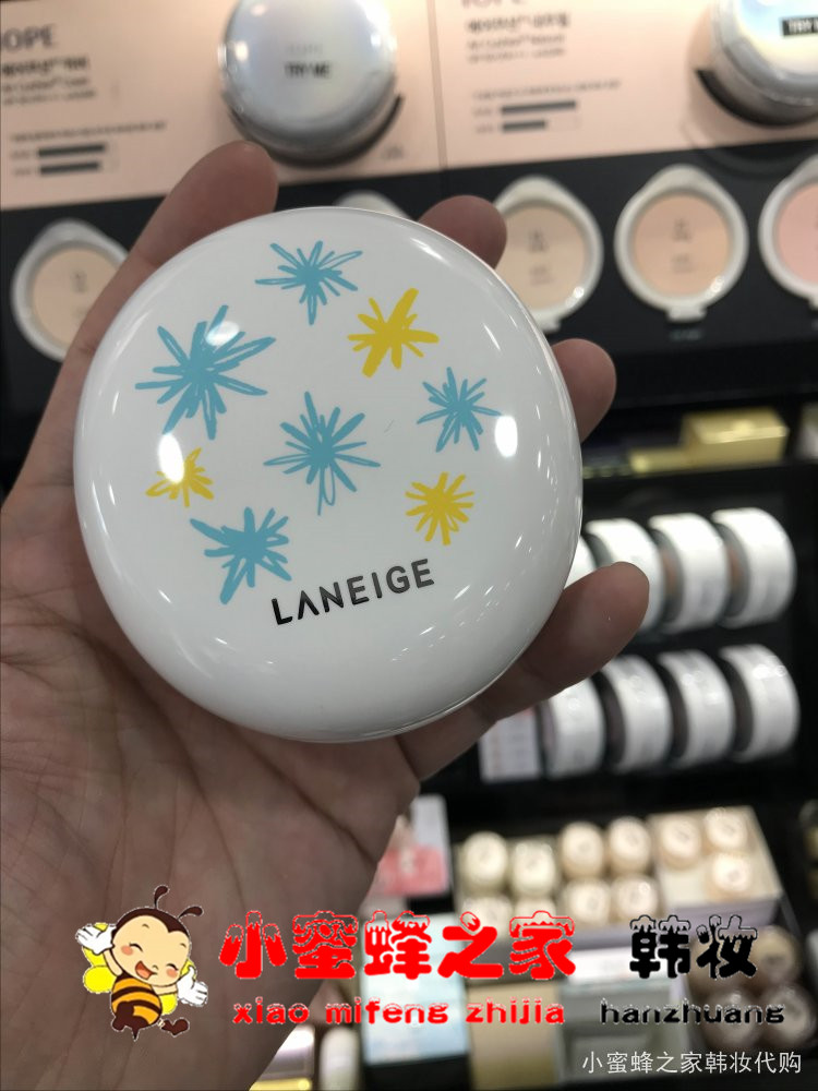 Hàn Quốc chính hãng Lange 18 phiên bản giới hạn 2.5g + đệm khí BB cream 14g hai trong một lớp đệm khí hai lớp kem chống nắng bb