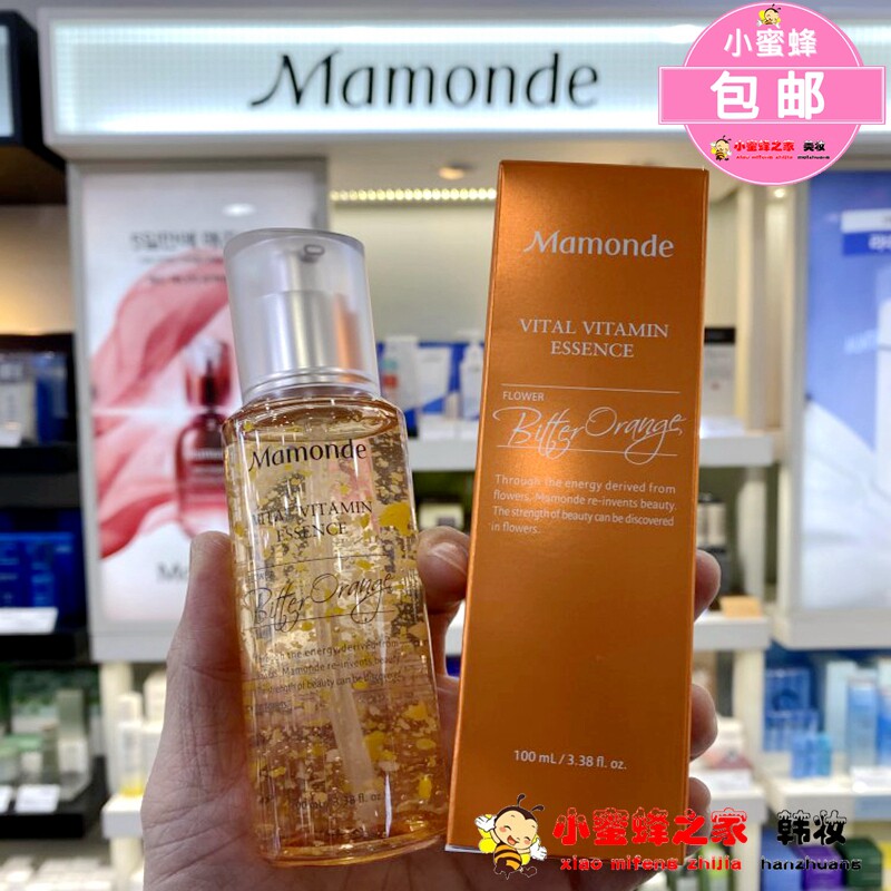 Korean counter dream vitamin C bitter orange flower essence improves fine line relaxation and dim skin tightening 100ML