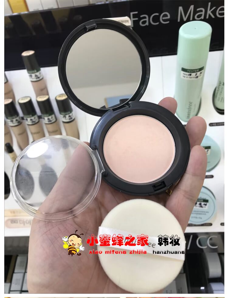 Hàn Quốc INNISFREE 诗 风 吟 19 loại phấn trang điểm kiểm soát lỗ chân lông PORE BLUR mới - Bột nén phấn phủ ysl