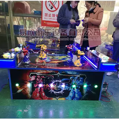 Multi-person fun commercial battle robot booth game machine robot fight night market stall project toy