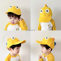South Korean dinosaur baseball cap children summer sunscreen sunscreen duck tongue cap Korean version boy girl baby hat tide