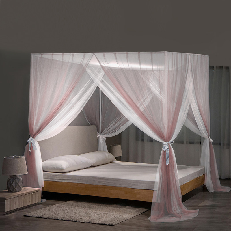 Mini-house mosquito nets Home 2021 new floor Double Yarn Palace Court Bedroom Home Princess Mosquito Net Girl Dream