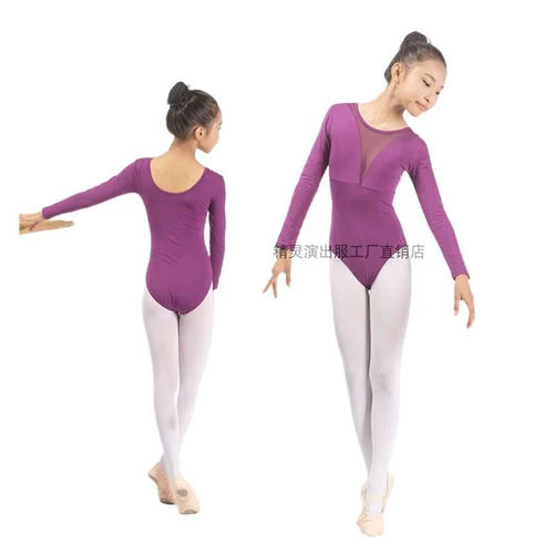 Детская осенняя спортивная одежда, лонгслив, гимнастический костюм