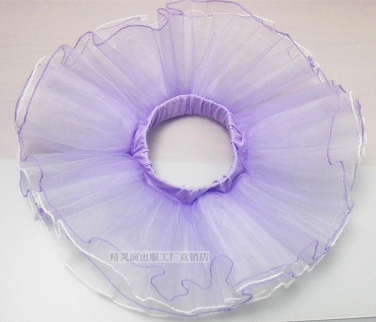 Trẻ em tập nhảy thực hành quần áo thun váy váy váy múa ba lê váy hiệu suất váy sáu một hiệu suất váy đồ bộ cho be gái 12 tuổi
