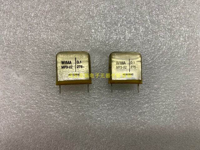 German Wima Capacitor Wima Mp3-X2 250V0.47Uf ~ 250Vac0.47Uf Safety Standard in Stock