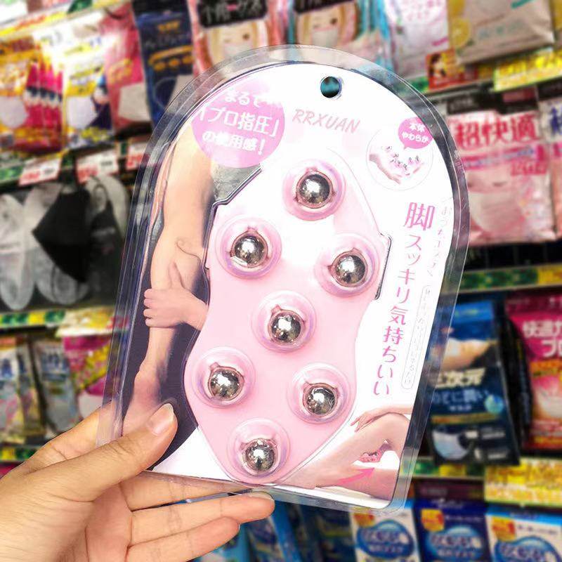 Japan Seven Everest Beads Massage Body Meridians Meridians Dredging Brush Ball Bearing Slim Leg Theorizer Knead Belly BELLY ROLLER INSTRUMENT