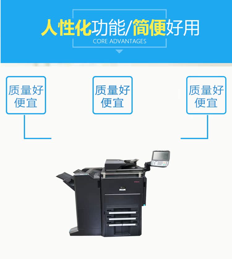 Máy photocopy màu cao cấp hai mặt của Kyocera 6550 6551 7550 7551 - Máy photocopy đa chức năng