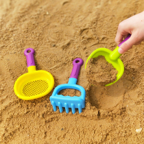 Childrens beach toy set small shovel plastic handle digging snow digging tools baby playing sand