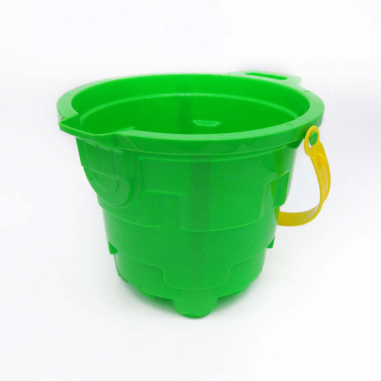 Children Beach Toy Suit Play Sand Tool Beach Bucket Beach Castle Type Bucket Nursery Bucket