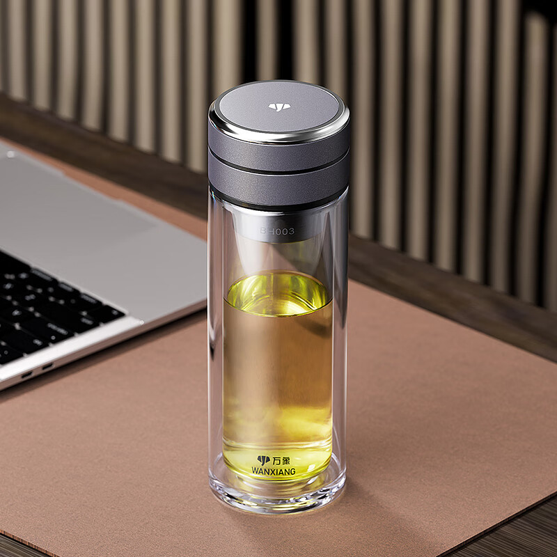Authentic Double-Layer Glass Cup, New High Borosilicate Heat-Resistant Design, High Temperature Resistant, Stylish Crystal Car Tea Cup Authentic Double-Layer Glass Cup, New High Borosilicate Heat-Resistant Design, High Temperature Resistant, Stylish Crystal Car Tea Cup