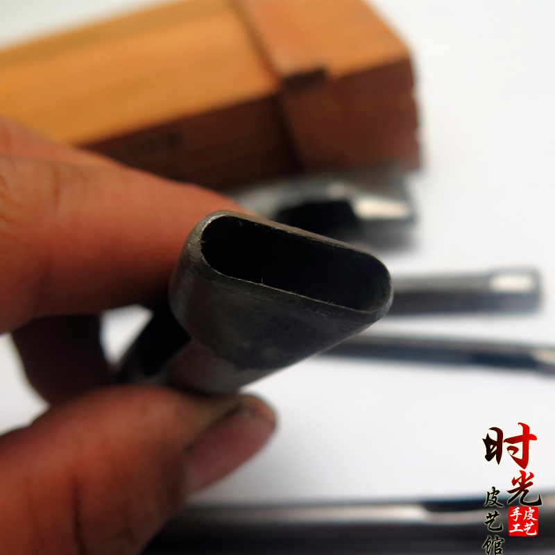 Flat punch line Punch Belt Sprint Punch Hole Instrumental Oval leather tool Leather Tool Hollow Rints
