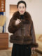 [Today's Release] Jiangnan Story Mother's Wear Fox Fur Warm and Stylish White Duck down Fur down Jacket