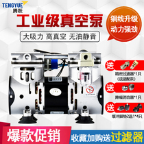 Oil-free vacuum pump micro air pump silent beauty instrument electric pump compressor vacuum dual-purpose large flow 40L