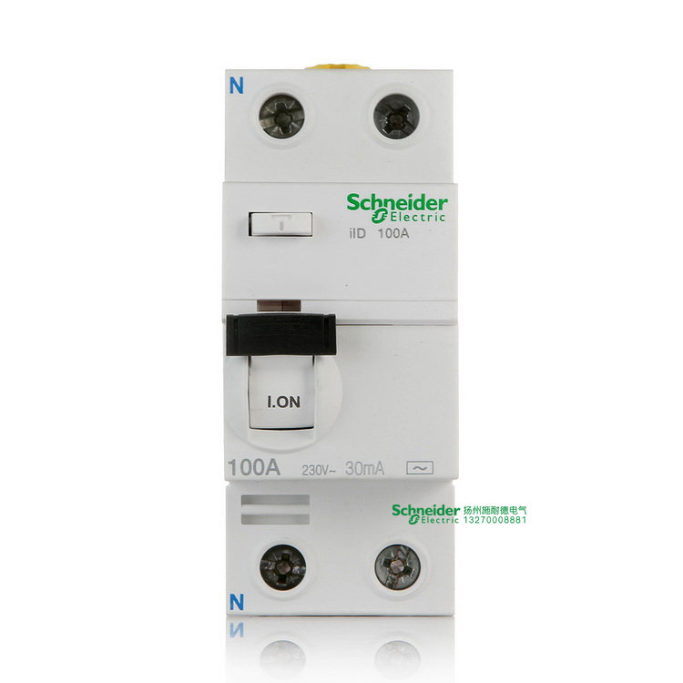 French Schneider pure import electromagnetic earth leakage protector 2P100A iid earth leakage home Total opening